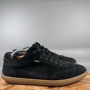 S Piloti Shift Men's SZ 10.5 Driving Shoes Black Suede Leather Sneakers